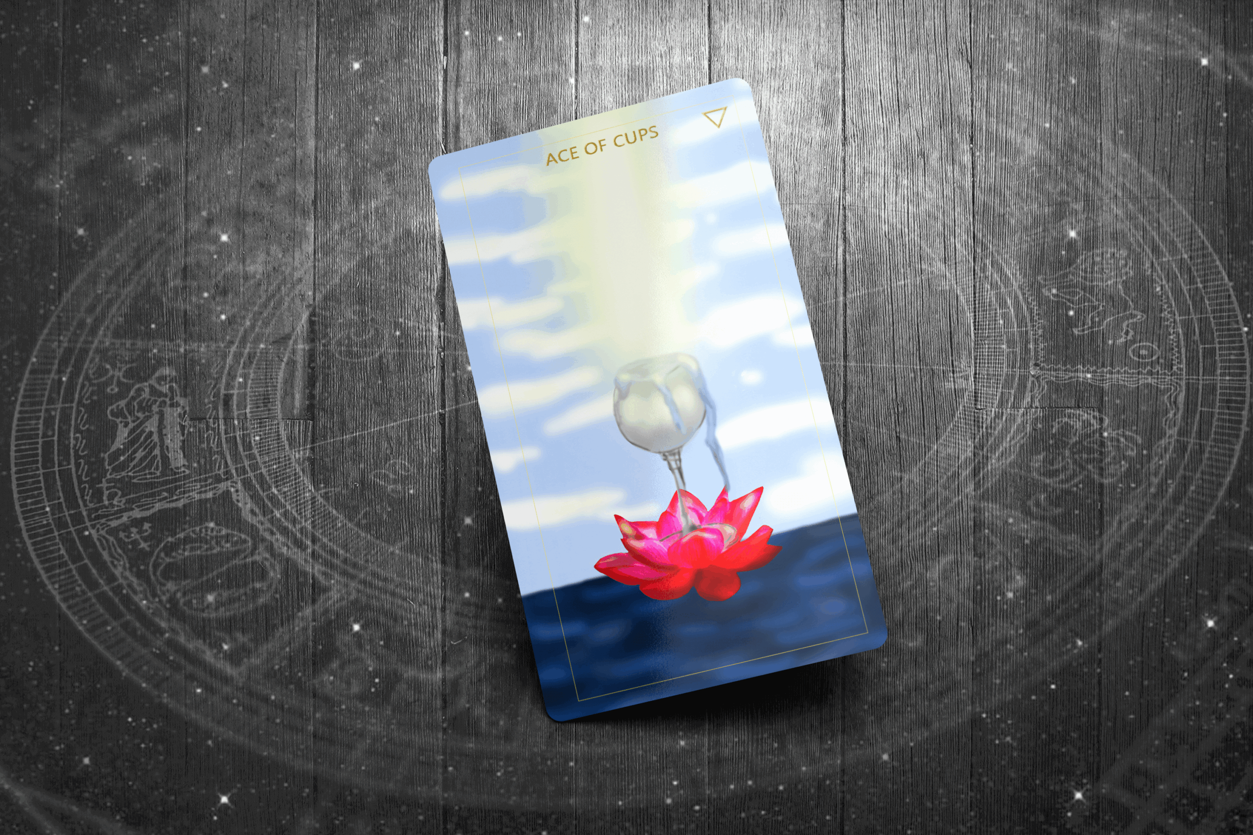 Ace of Cups Tarot Card, Representing Love, Intuition, and Emotional Renewal