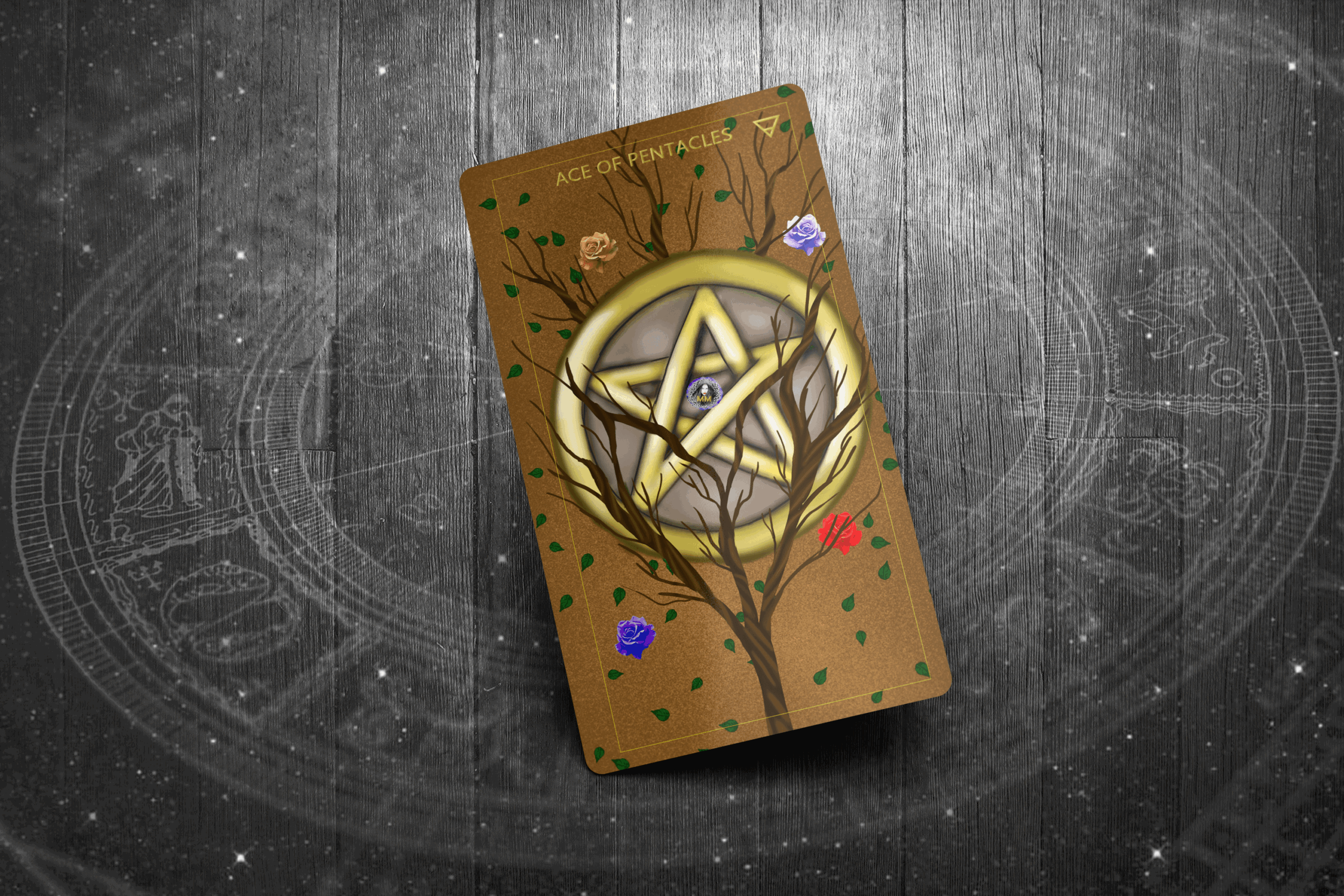 Ace of Pentacles Tarot Card, Representing Wealth, Stability, and New Financial Opportunities