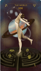 The World - tarot birth cards